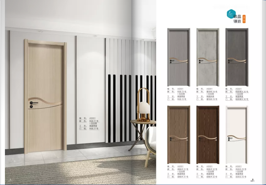 碳晶板木門圖片/碳晶板木門樣板圖 (4)