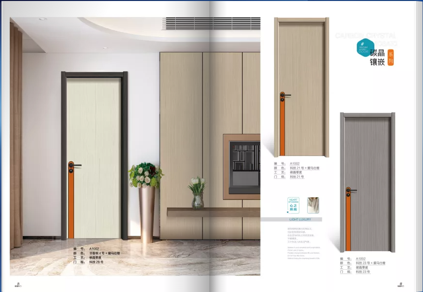 碳晶板木門圖片/碳晶板木門樣板圖 (2)