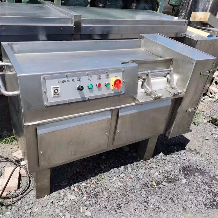 二手凍肉切丁機 二手食品切丁機 二手果蔬切丁機 多功能切丁機 鵬達二手設(shè)備圖片