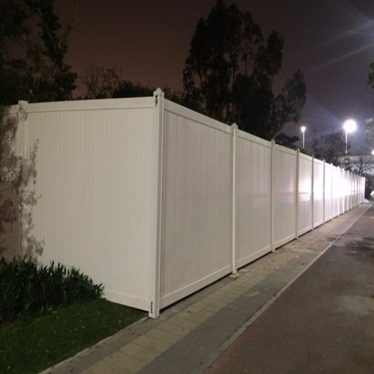 PVC圍擋 深圳福田白色pvc圍擋豪瑞出品