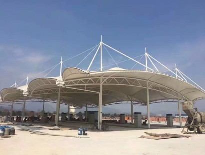 膜結(jié)構(gòu)加油站圖片