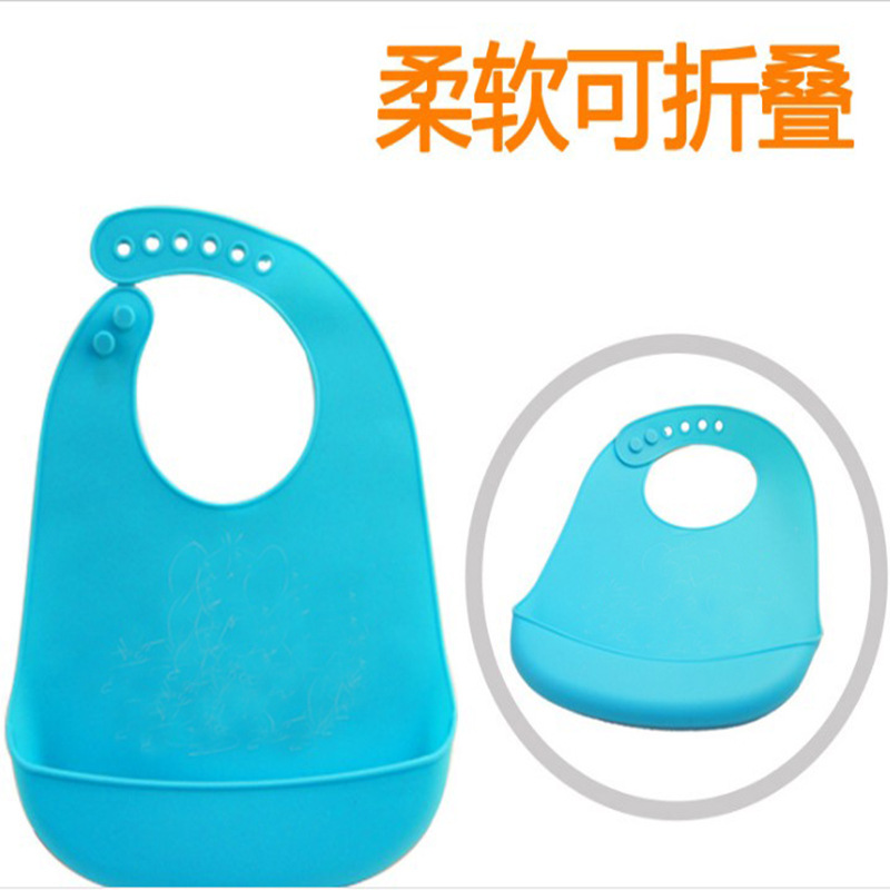 硅膠口水兜圖片/硅膠口水兜樣板圖 (4)