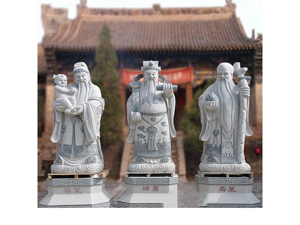 石雕福祿壽雕塑價格  石雕福祿壽雕塑廠家