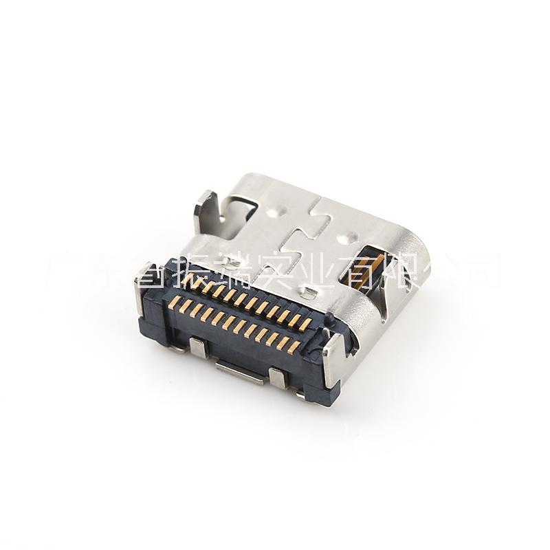 TYPE-C 沉板母座24P圖片/TYPE-C 沉板母座24P樣板圖 (2)