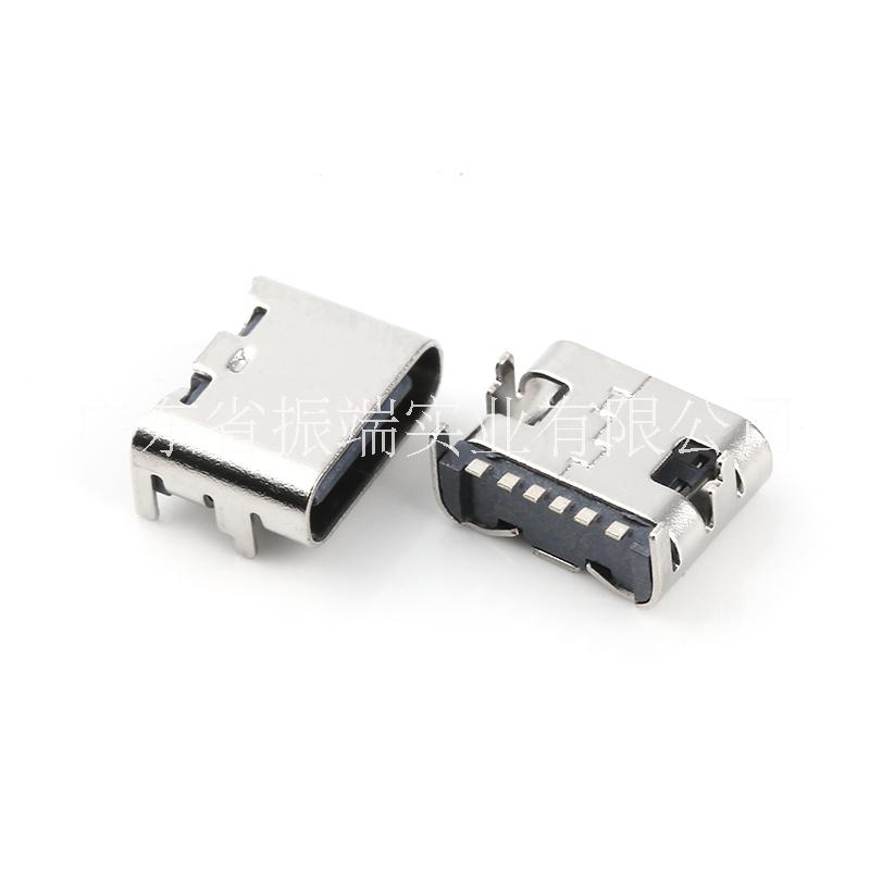 TYPE-C母座6P板 四腳插板圖片/TYPE-C母座6P板 四腳插板樣板圖 (3)