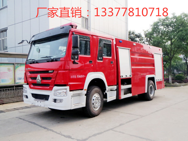 泡沫消防車圖片/泡沫消防車樣板圖 (1)