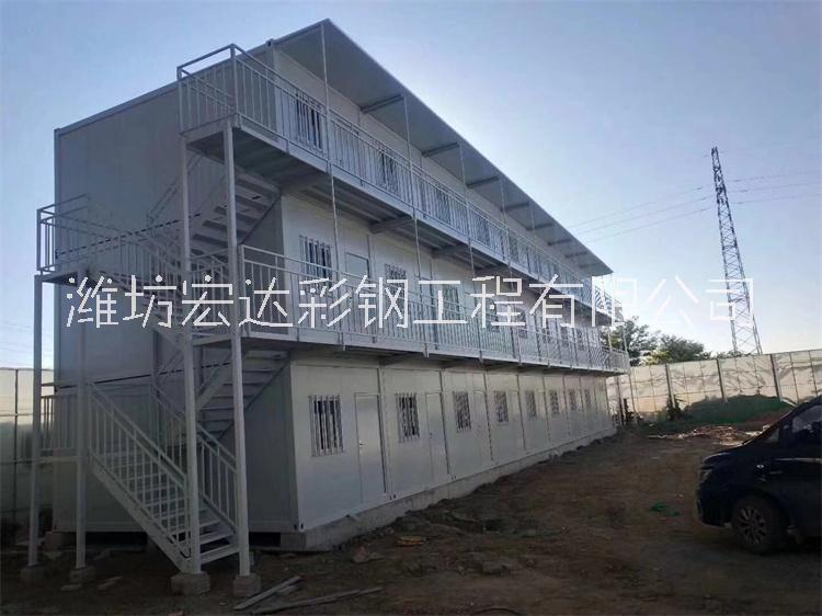 山東工地打包箱房圖片/山東工地打包箱房樣板圖 (4)