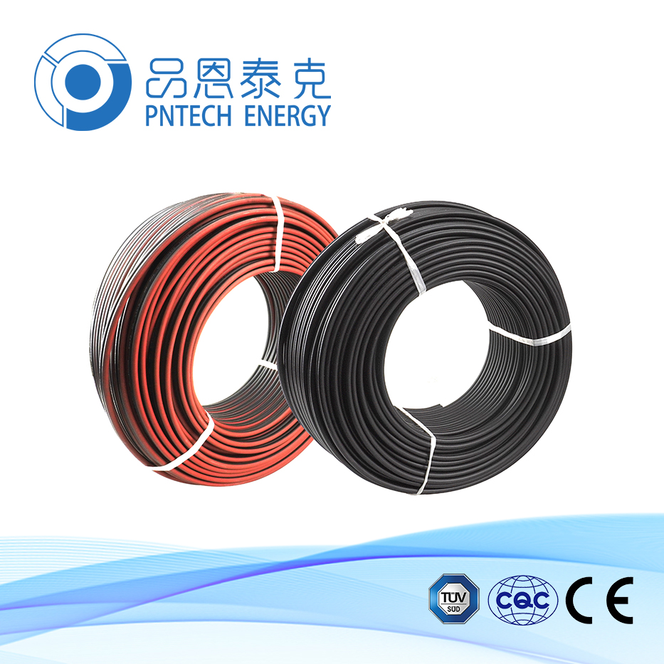 PV1-F 1x4mm2太陽(yáng)能直流電纜 DC1000V光伏電纜 品恩泰克 太陽(yáng)能光伏單芯直流線(xiàn)纜