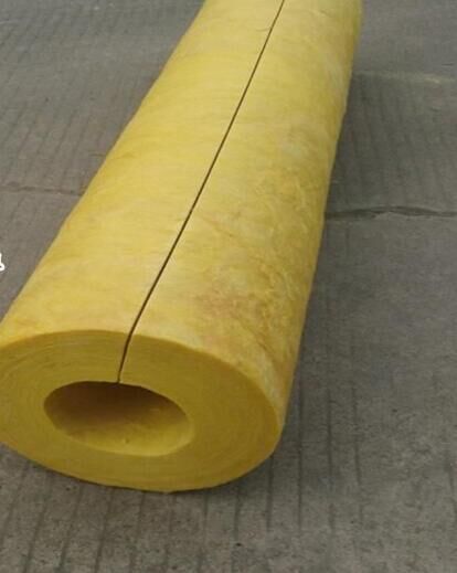 高密度玻璃棉保溫棉管 A級(jí)阻燃玻璃棉管防火保溫