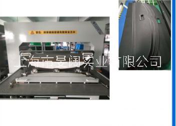 高周波汽車遮物簾單邊滑板式焊接機(jī)圖片