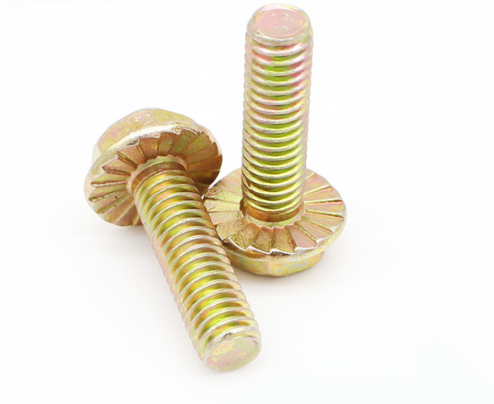 十字槽外六角帶介法蘭機(jī)絲