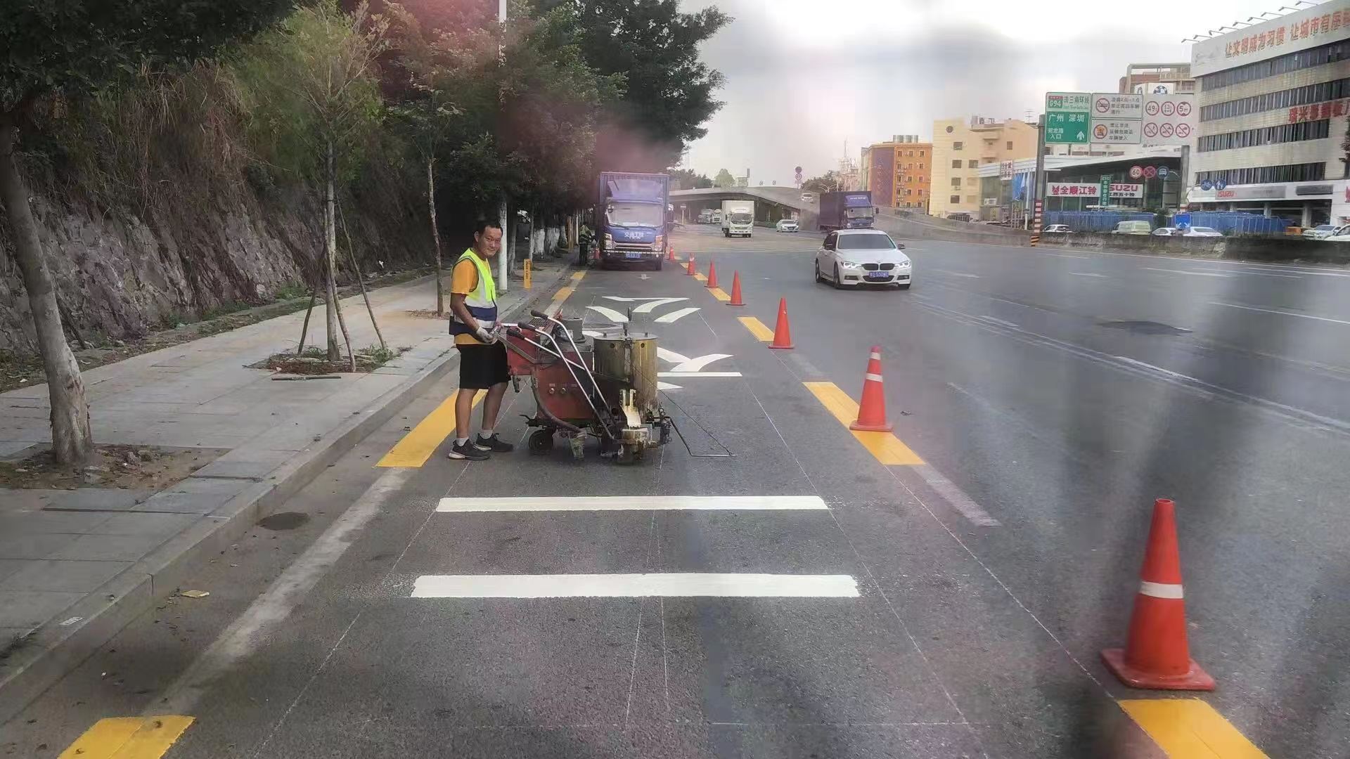 道路標(biāo)線圖片/道路標(biāo)線樣板圖 (2)