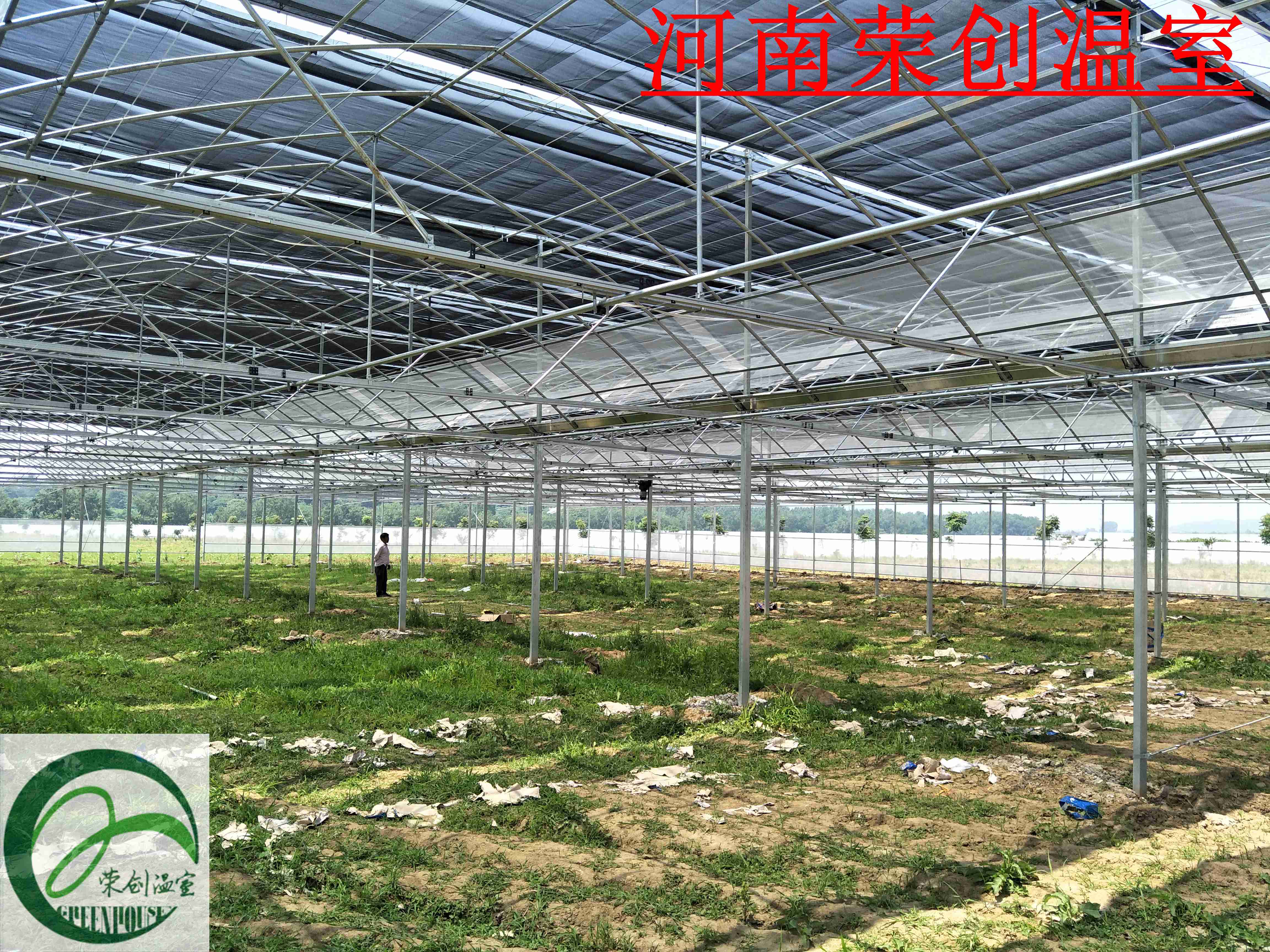 云南麗江 連棟溫室大棚的走向
