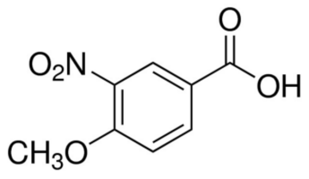 3-肖基-4-甲氧基本贾酸图片