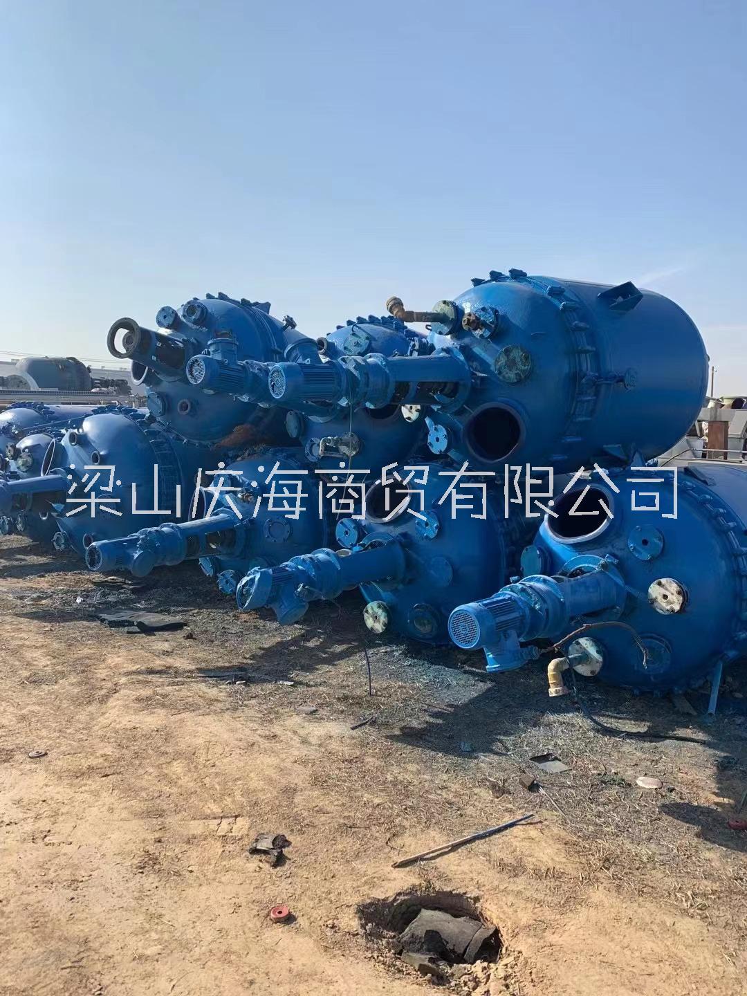 二手搪瓷電加熱反應(yīng)釜 二手鈦材反應(yīng)釜 蒸汽反應(yīng)釜化工反應(yīng)釜 二手2-12噸搪瓷反應(yīng)釜