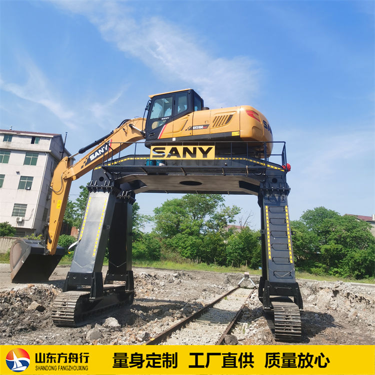 卸火車挖掘機加高底盤圖片/卸火車挖掘機加高底盤樣板圖 (4)