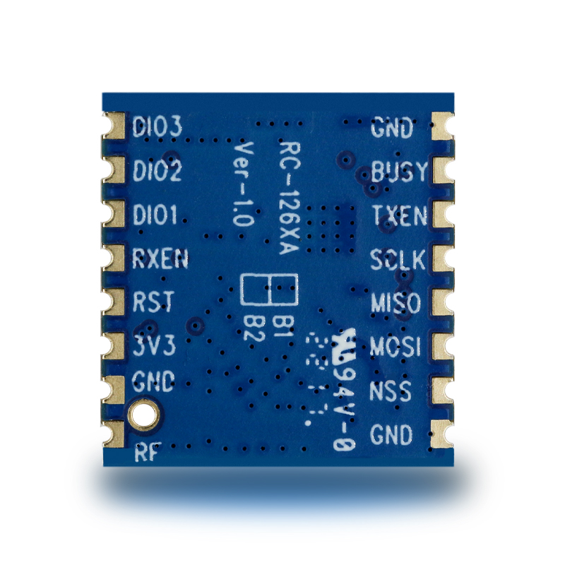 高可靠抗干扰强低功耗低成本LoRa SX1268 LPWAN广域网远距离通信433MHz射频模块