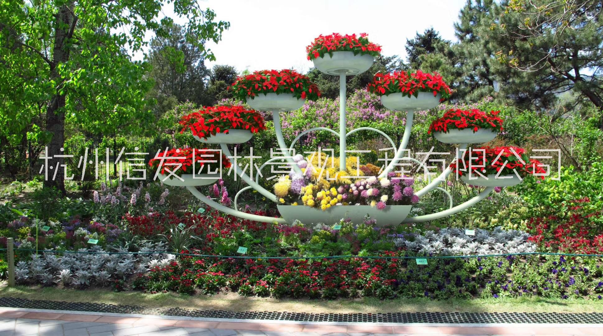 鐵藝花架鐵藝花圖片/鐵藝花架鐵藝花樣板圖 (3)