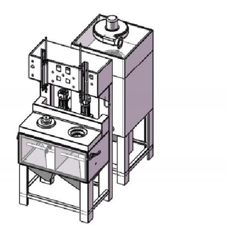 BHPS-9060双工位内壁喷砂机图片