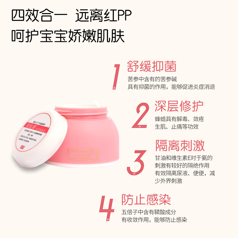 貝比清寶寶抑菌軟膏，呵護(hù)嬰兒臀圖片/貝比清寶寶抑菌軟膏，呵護(hù)嬰兒臀樣板圖 (3)