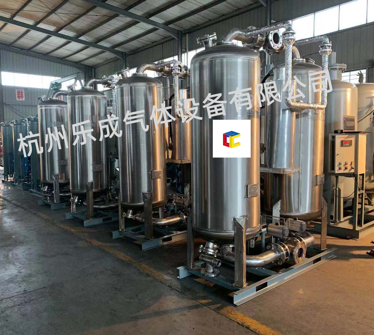 乐成高纯度制氮机LCN-800 95-99.99999%工业氮气发生器