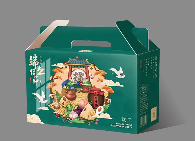 粽子礼品盒定制瓦楞彩箱生产印刷厂图片