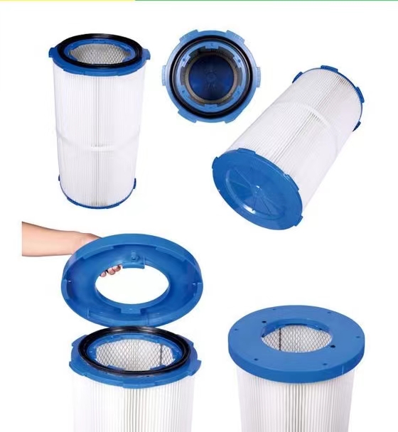 六耳快拆粉末濾芯靜電噴涂除塵過濾防靜電阻燃圖片/六耳快拆粉末濾芯靜電噴涂除塵過濾防靜電阻燃樣板圖 (3)