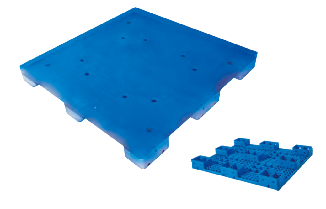 深圳平板九腳型塑料托盤供應(yīng)圖片