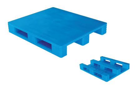 焊接雙平板川字型塑料托盤圖片