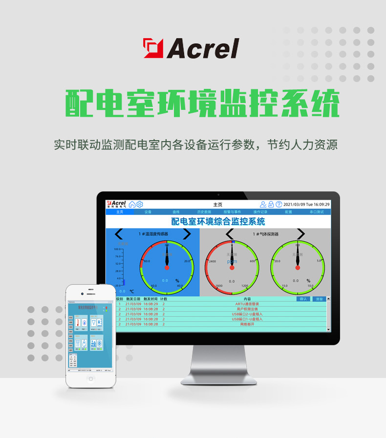 安科瑞企業(yè)廠房配電室綜合監(jiān)控系統(tǒng)Acrel-2000E廠家-價格-供應(yīng)商