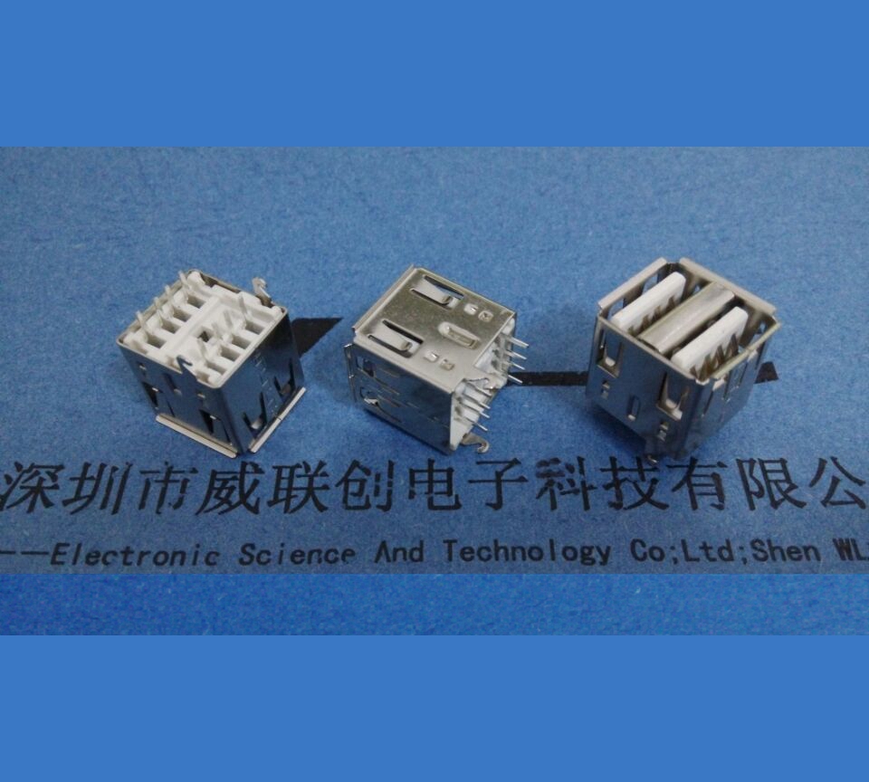 180度立式 雙層USB母座圖片