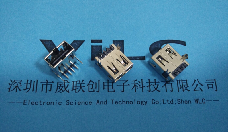 90度正反插USB連接器圖片