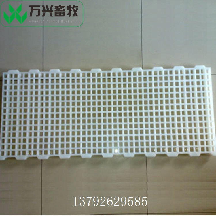 供應萬興畜牧雞鴨鵝舍鴨用漏糞板 規(guī)格1200×500×40mm
