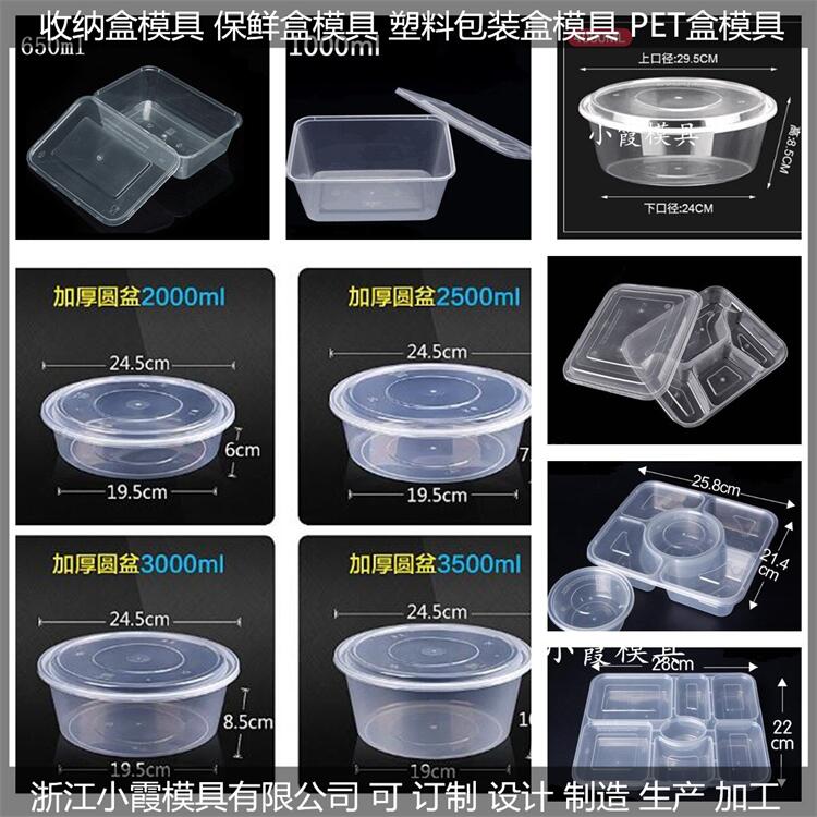 塑膠透明密封盒模具圖片/塑膠透明密封盒模具樣板圖 (4)