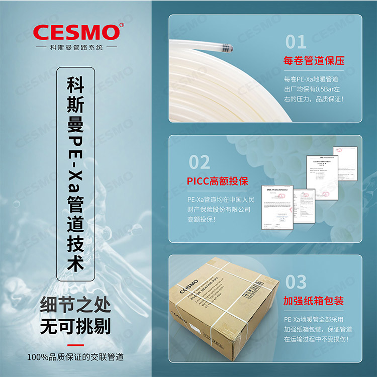 CESMO科斯曼PE-XA地暖J交聯(lián)管圖片/CESMO科斯曼PE-XA地暖J交聯(lián)管樣板圖 (3)