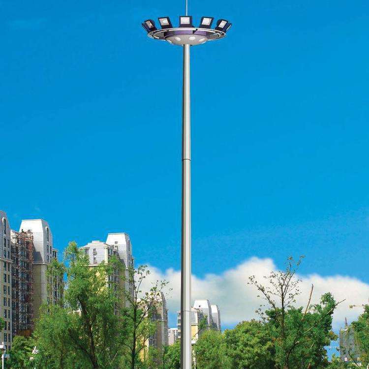 徐州學校操場高桿燈批發(fā) LED節(jié)能路燈 城市廣場照明燈 馬路道旁高桿燈