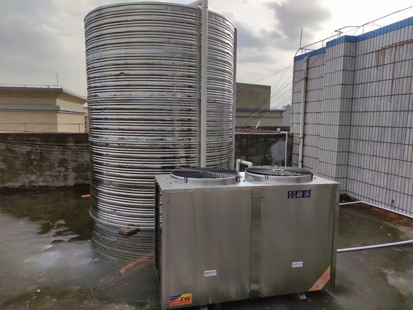 空氣能熱水工程圖片/空氣能熱水工程樣板圖 (1)