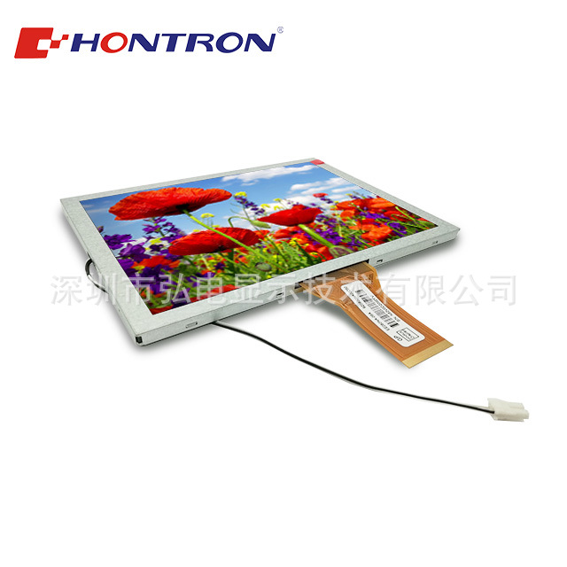群創(chuàng)8寸液晶顯示屏800x600工控液晶屏EE080NA-06A 亮度300-1000cd/m2可定制