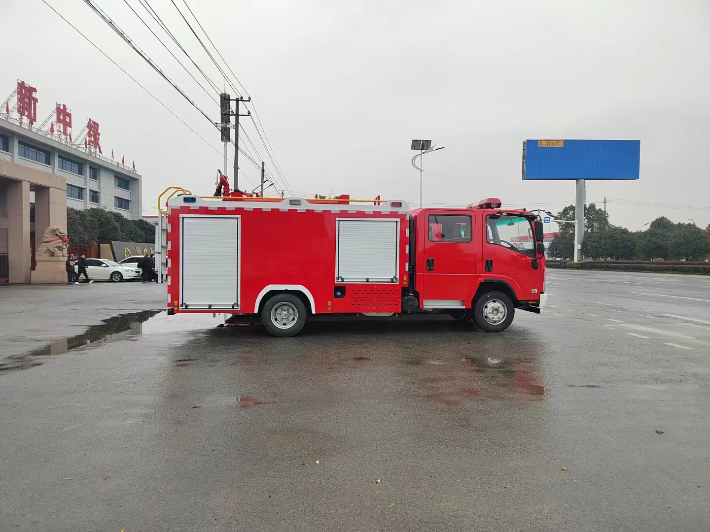 新款消防车生产商，多少钱，厂家报价 ，批发价格【湖北新中绿专-用汽车】图片