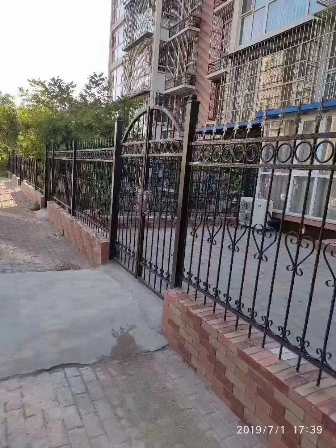 鐵藝大門圖片/鐵藝大門樣板圖 (3)