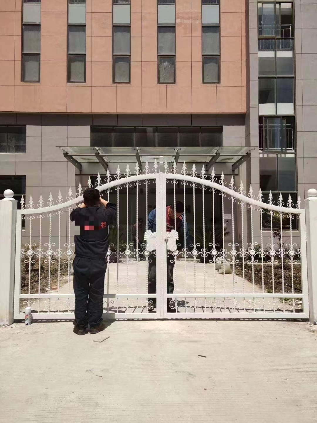 鐵藝大門圖片/鐵藝大門樣板圖 (4)