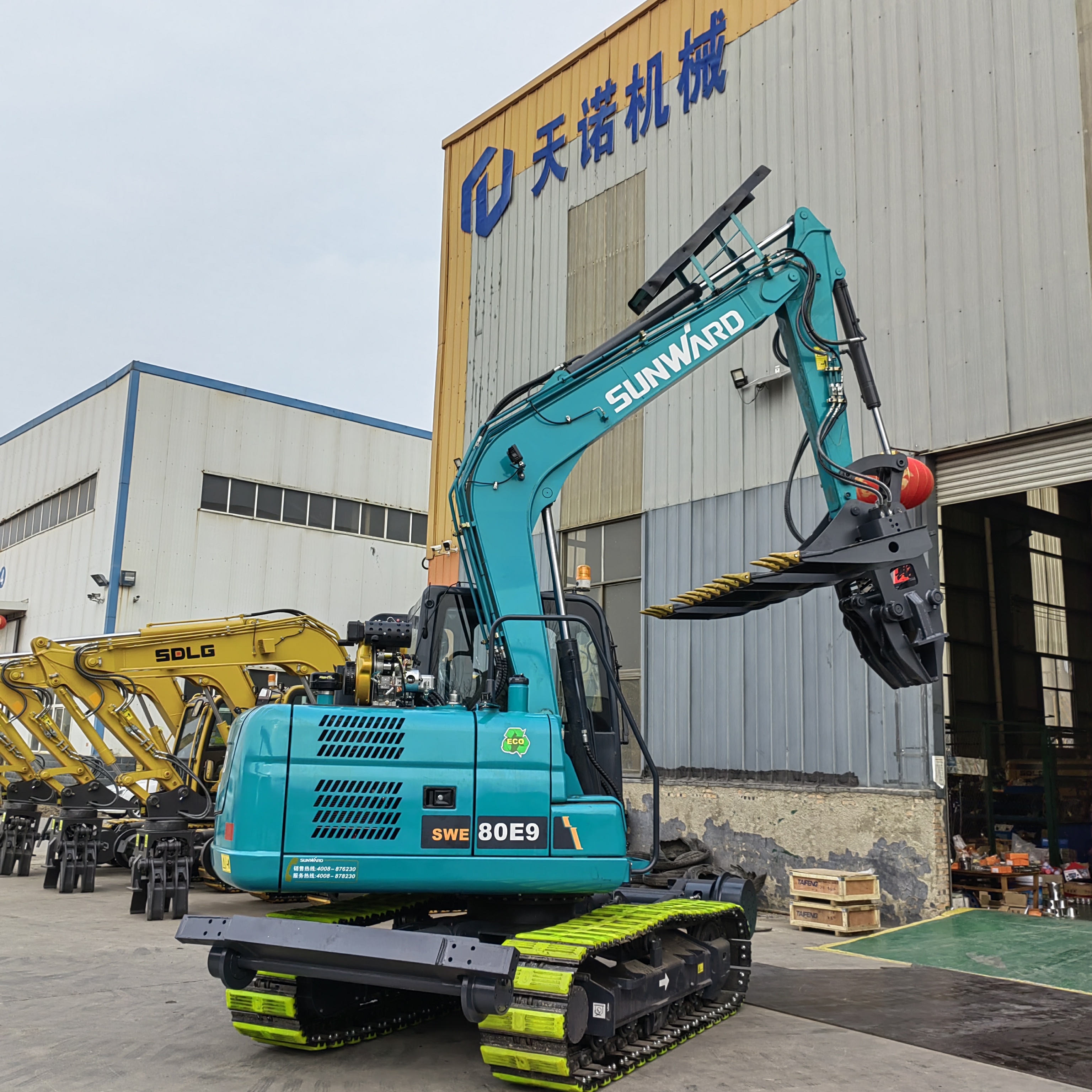 挖掘機(jī)圖片/挖掘機(jī)樣板圖 (4)