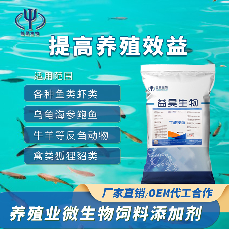 丁酸梭菌水产饲料添加剂 5-100亿CGU/G 益昊生物厂家提供OEM定制代工图片