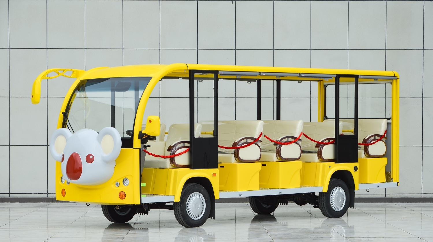 14座電動觀光車（T型14人）敞開式圖片