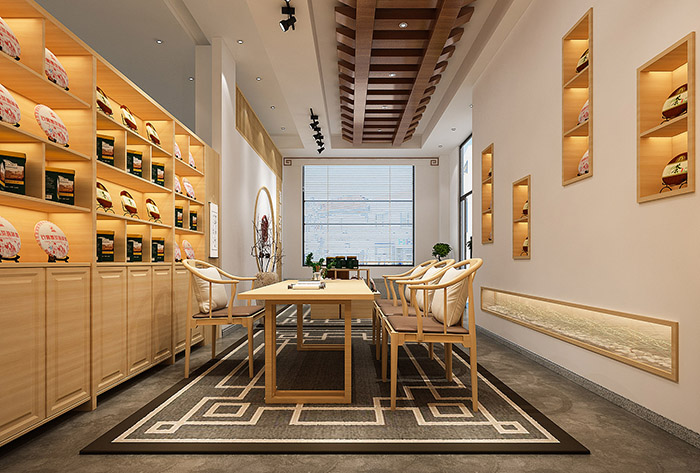 茶葉店裝修設(shè)計(jì)圖片/茶葉店裝修設(shè)計(jì)樣板圖 (2)