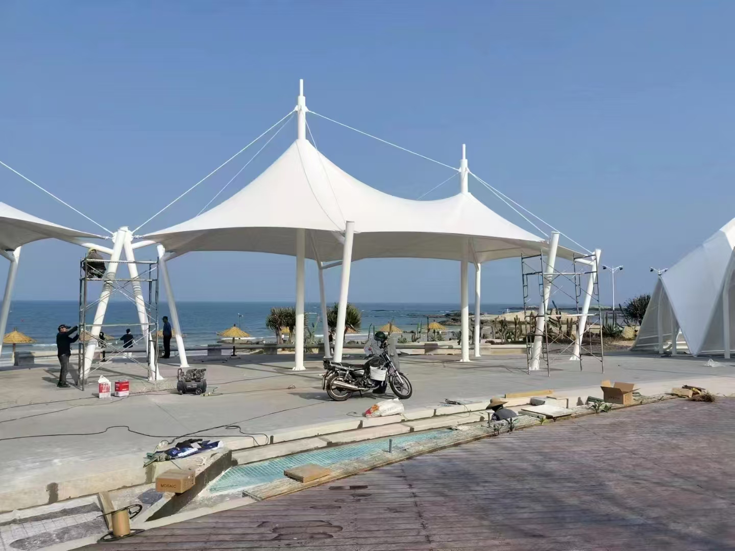 景觀棚膜結(jié)構(gòu)圖片/景觀棚膜結(jié)構(gòu)樣板圖 (2)