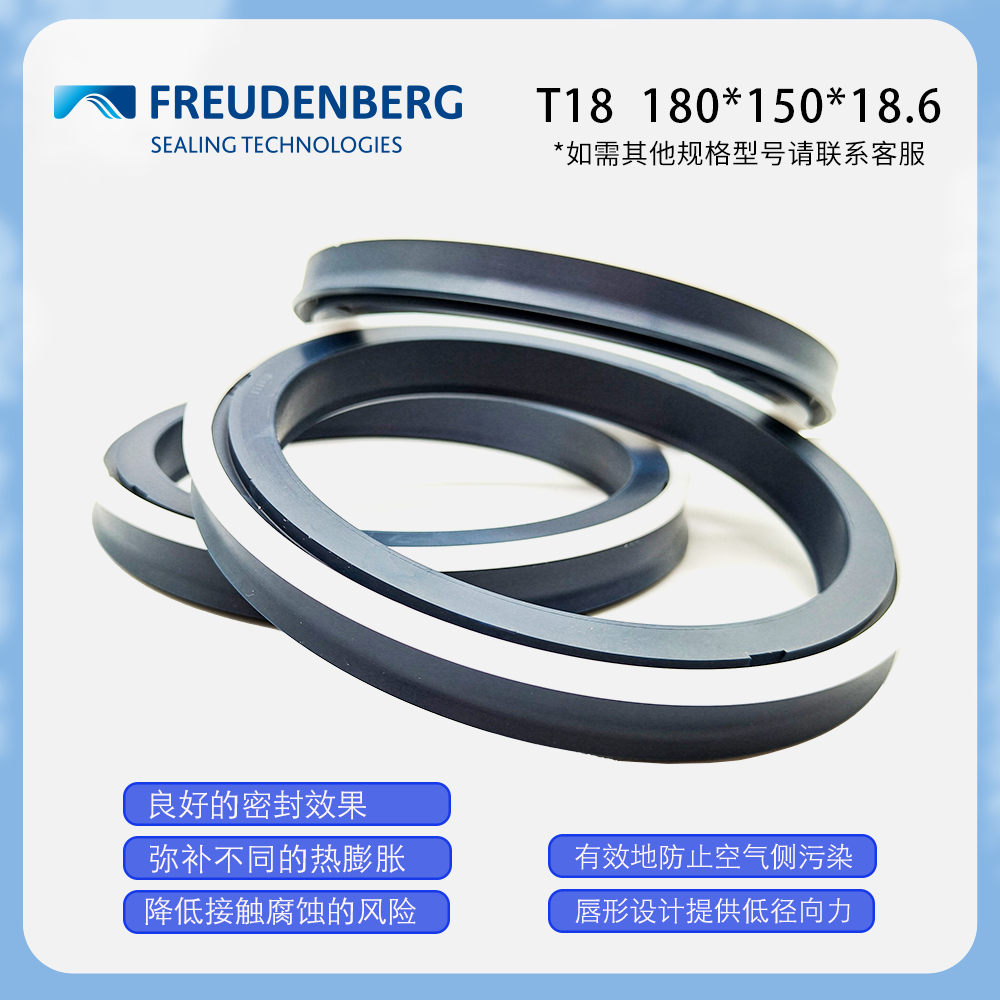 MERKEL活塞密封180*150*18.6耐磨耐高壓正品現(xiàn)貨 T18