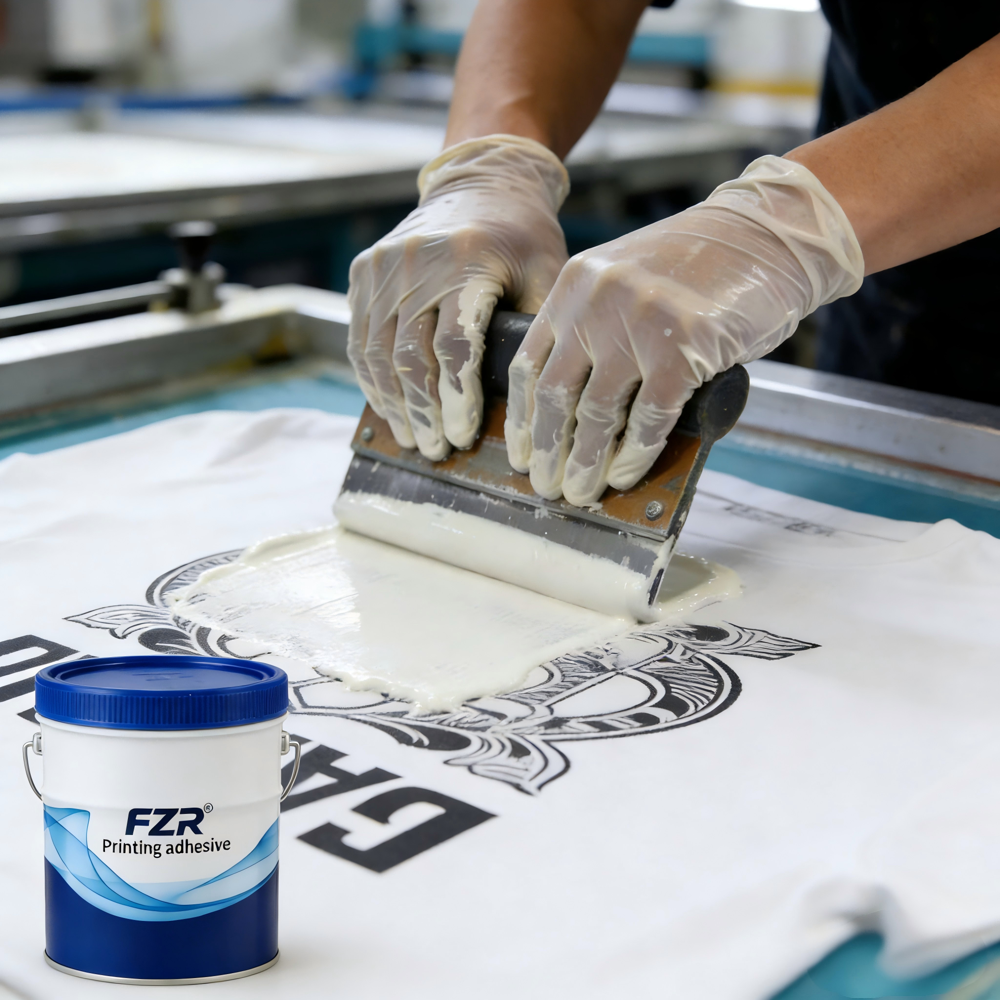 水性聚氨酯印花膠漿價格 FZR-639型號 聚氨酯印花膠漿 @東莞市福澤榮環(huán)保材料科技有限公司