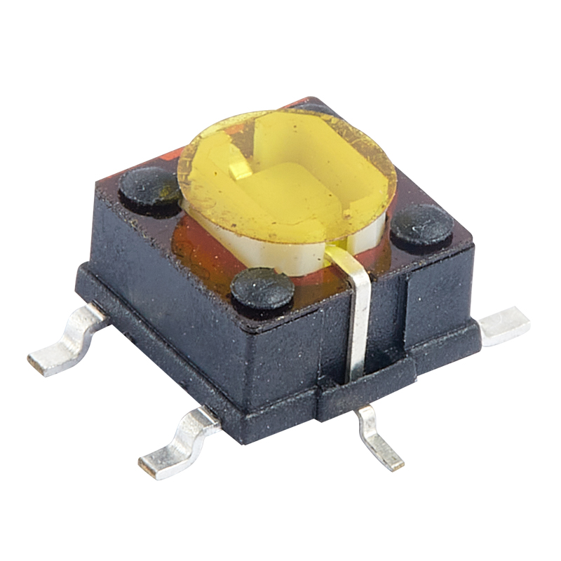 6*6帶燈輕觸按鍵開關(guān)電動工具醫(yī)療電子家用電器音視頻設(shè)備計算鍵盤機自動化設(shè)備帶燈開關(guān)