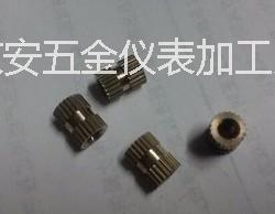 供應河北廠家批發(fā)*銅鑲件價格，河北文安*銅螺母廠家，河北文安五金儀表加工廠報價，河北銅鑲件價格